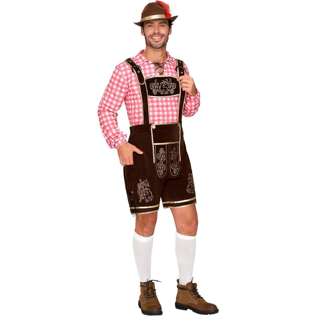 Oktoberfest Herren Kostüm Set - Bayerische Tracht Deluxe