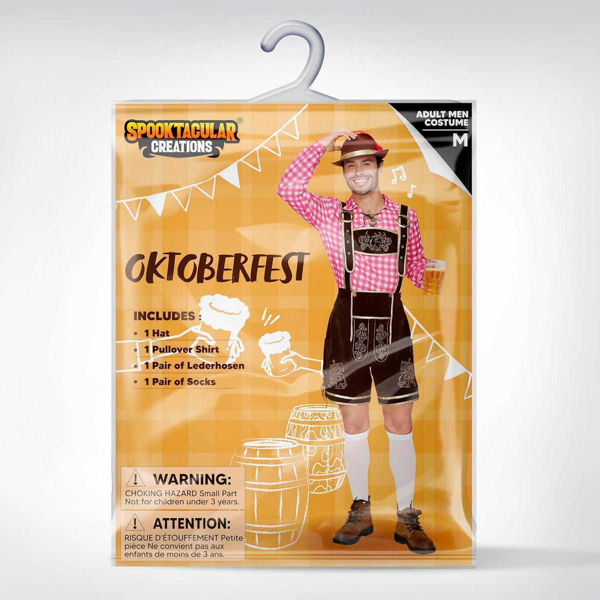 Oktoberfest Herren Kostüm Set - Bayerische Tracht Deluxe