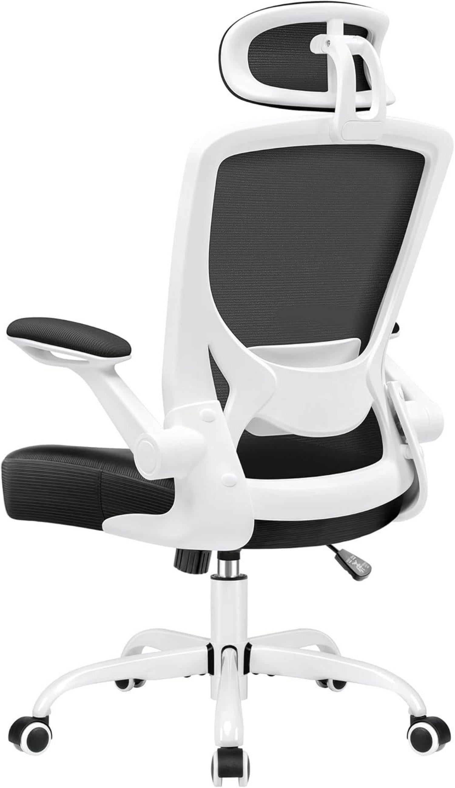 Ergonomischer Bürostuhl mit Verstellbarer Kopfstütze