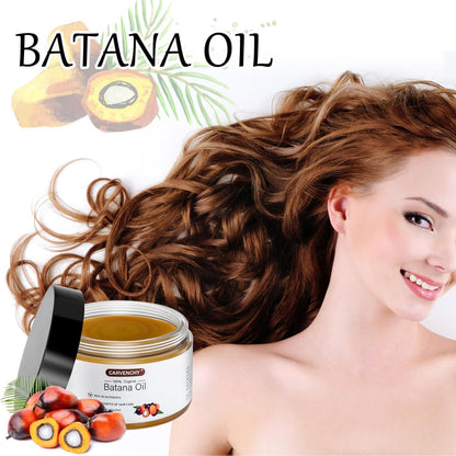 100% Natural Batana Hair Oil for Growth, Loss Prevention & Thickening
