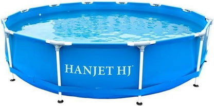 Frame Pool Metallrahmen Schwimmbecken Rund Blau Ø152x38cm