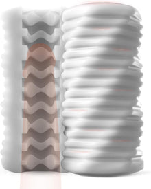 Masturbator mit Dichte Massagerillen für Männer - Taschenmuschi