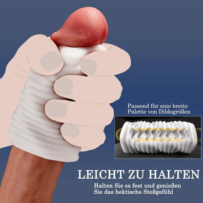 Ultrasanfte Masturbator Taschenmuschi mit Massagestruktur - Männer Sexspielzeug