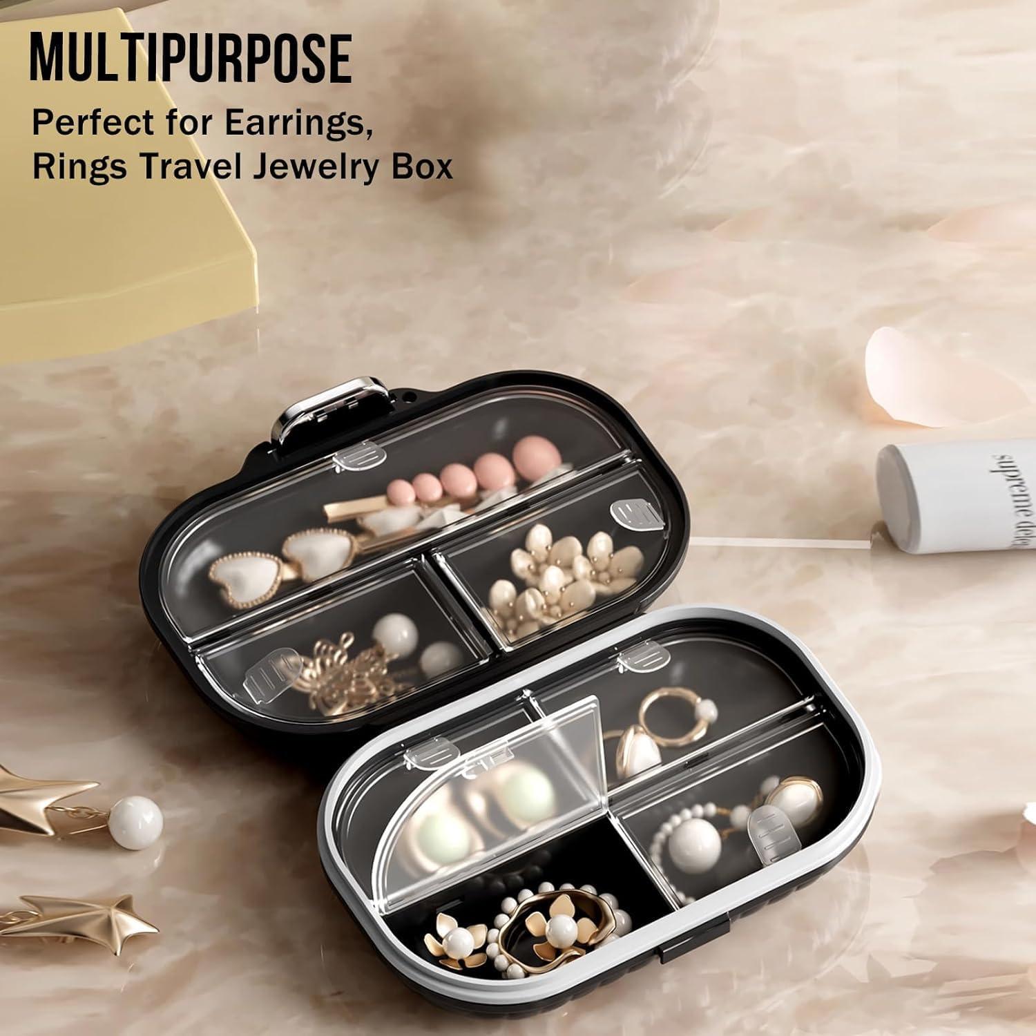 Ptyism Pillendose 7 Tage Tablettenbox Reise Pillenbox Organizer Travel