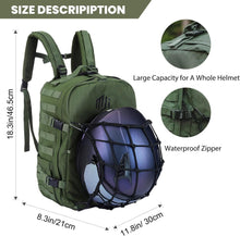 Wasserdichter 30L Rucksack mit Helmhalterung - Outdoor