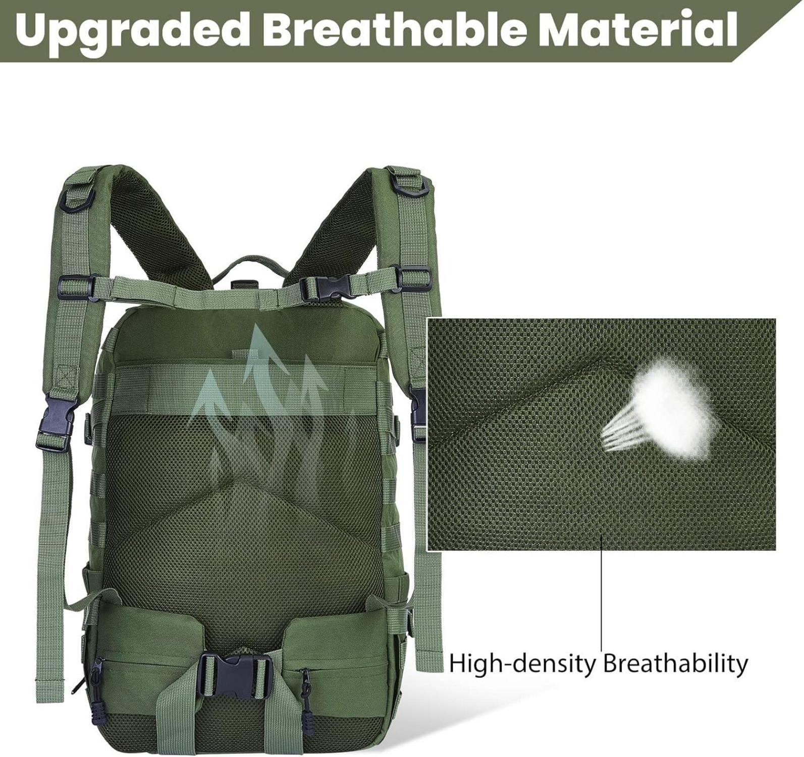 30L Rucksack Wasserdicht Große Kapazität Helmhalterung Outdoor Reisen