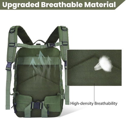 30L Rucksack Wasserdicht Große Kapazität Helmhalterung Outdoor Reisen