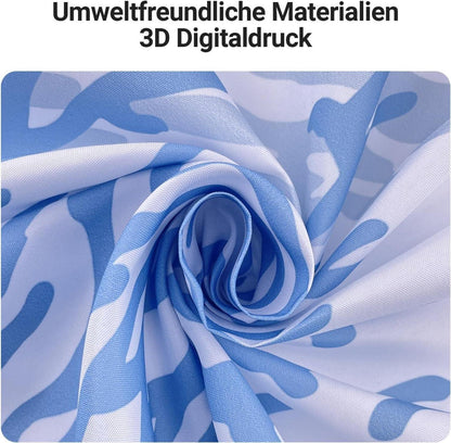 Duschvorhang Unterwasseralgen Antischimmel 240x200cm 16 Ösen