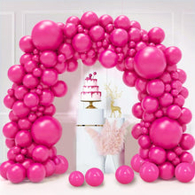 Luftballon Girlande 130 Stück Ballon Hot Rosa Fuchsia Rot Zoll Helium