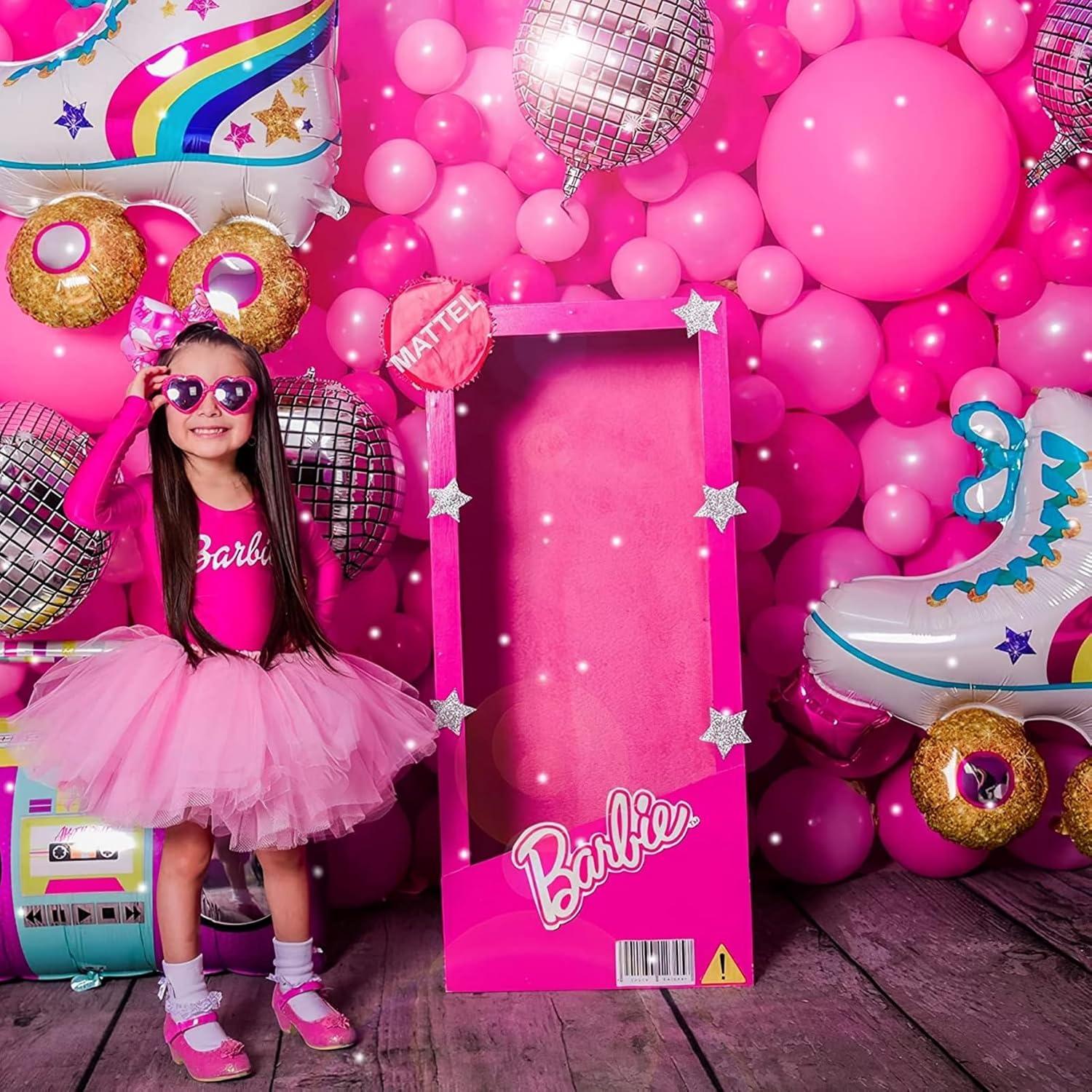 Luftballons Rosa 130 Stück Ballon Girlande Hot Rosa Set