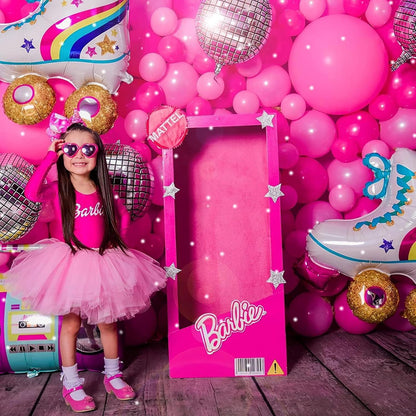 Luftballons Rosa 130 Stück Ballon Girlande Hot Rosa Set