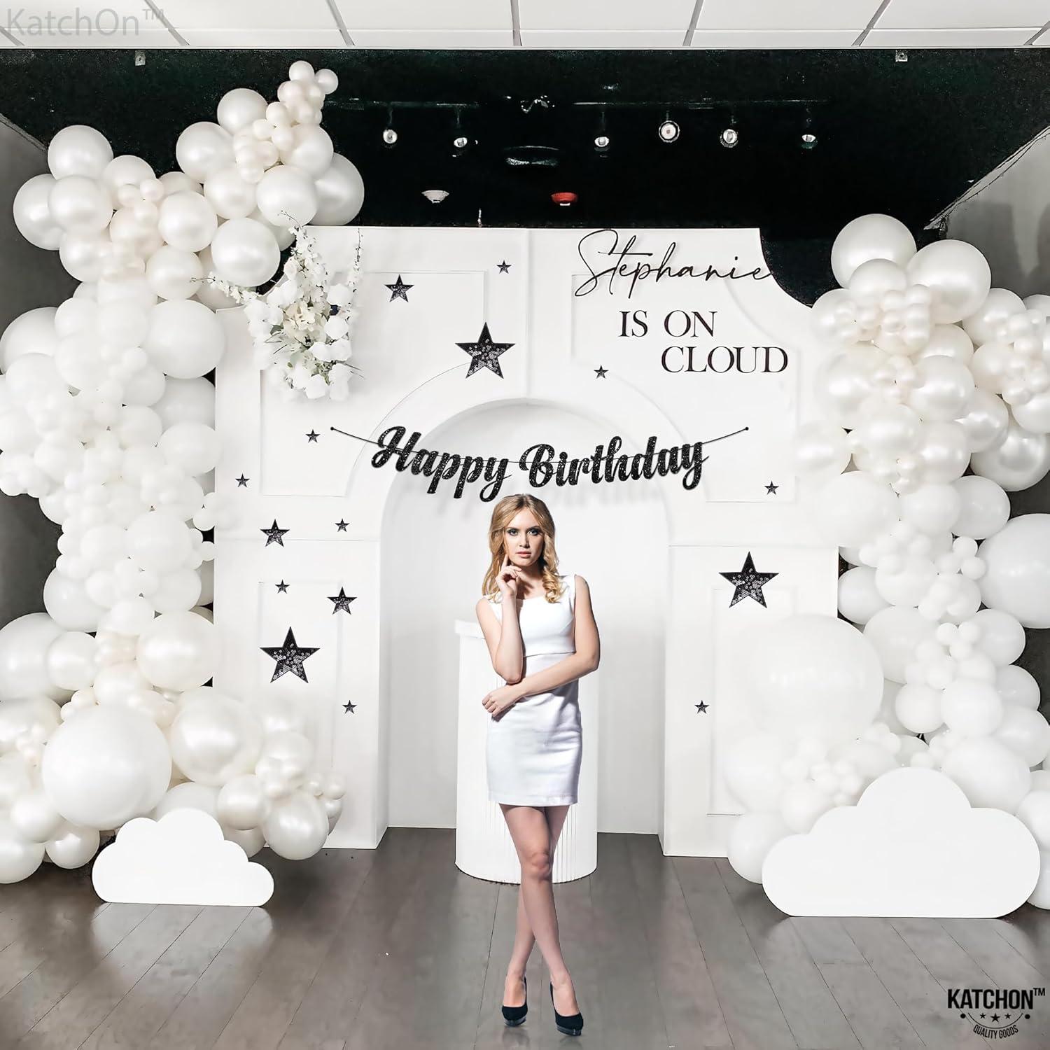 130 Weiße Luftballons Ballon Girlande Set Hochzeit Geburtstag Deko