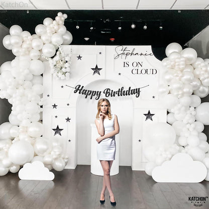 130 Weiße Luftballons Ballon Girlande Set Hochzeit Geburtstag Deko