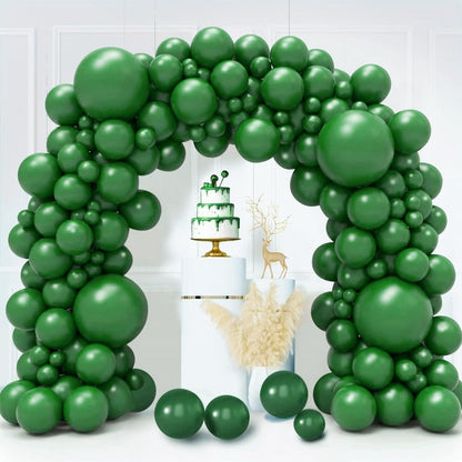 Grüne Luftballon Girlande Set 130-teilig für Geburtstag Hochzeit