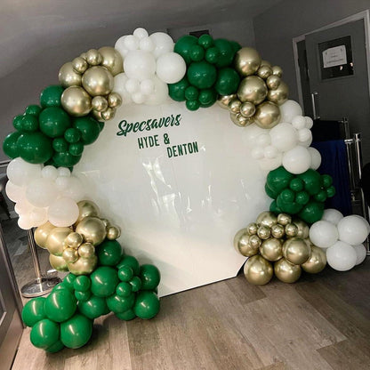 Grüne Luftballon Girlande 130 Stück für Geburtstag Hochzeit Safari Party