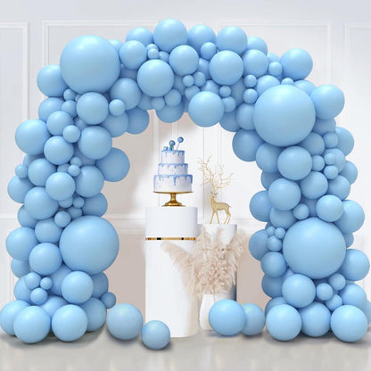 Luftballons Blau 130 Stück Girlande Pastell Macaron Geburtstag Party
