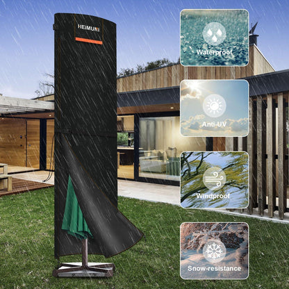 Sonnenschirm Schutzhülle 3m – Wetterfest & UV-Schutz