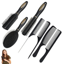Haarbürste Set Massage Entspannungsbürsten Hair Brush Nadelborsten