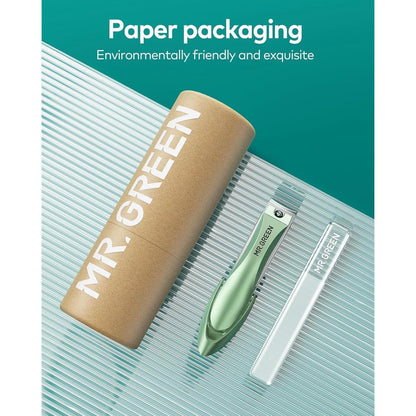 Professioneller Anti-Spritz Nagelknipser mit Nagelfeile und