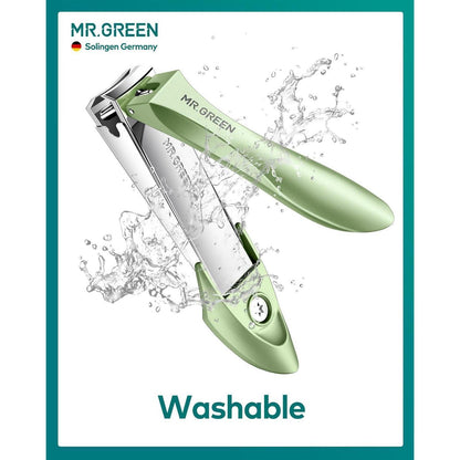 Professioneller Anti-Spritz Nagelknipser mit Nagelfeile und