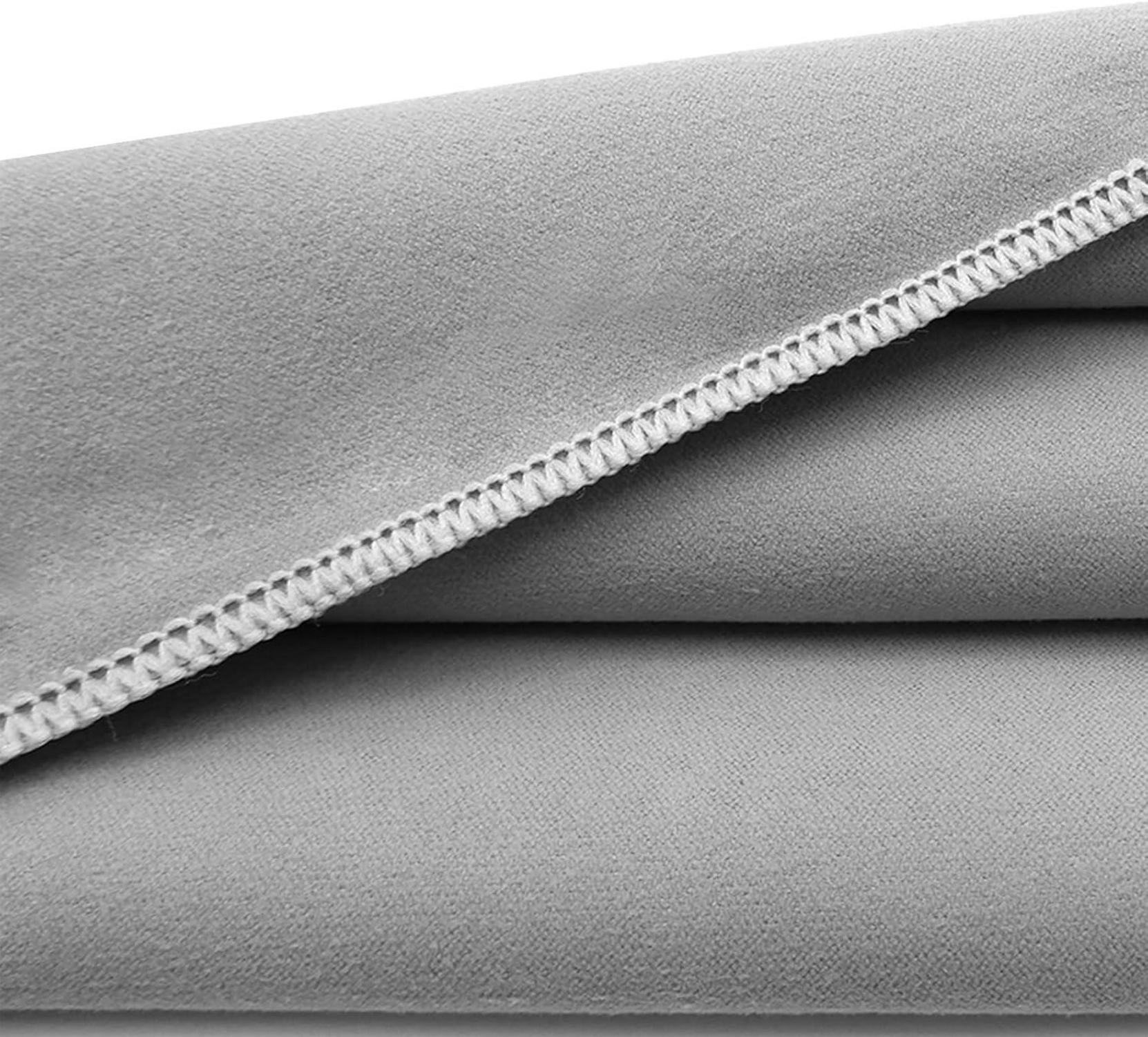Mikrofaser Handtuch Set 160x80cm + 80x40cm