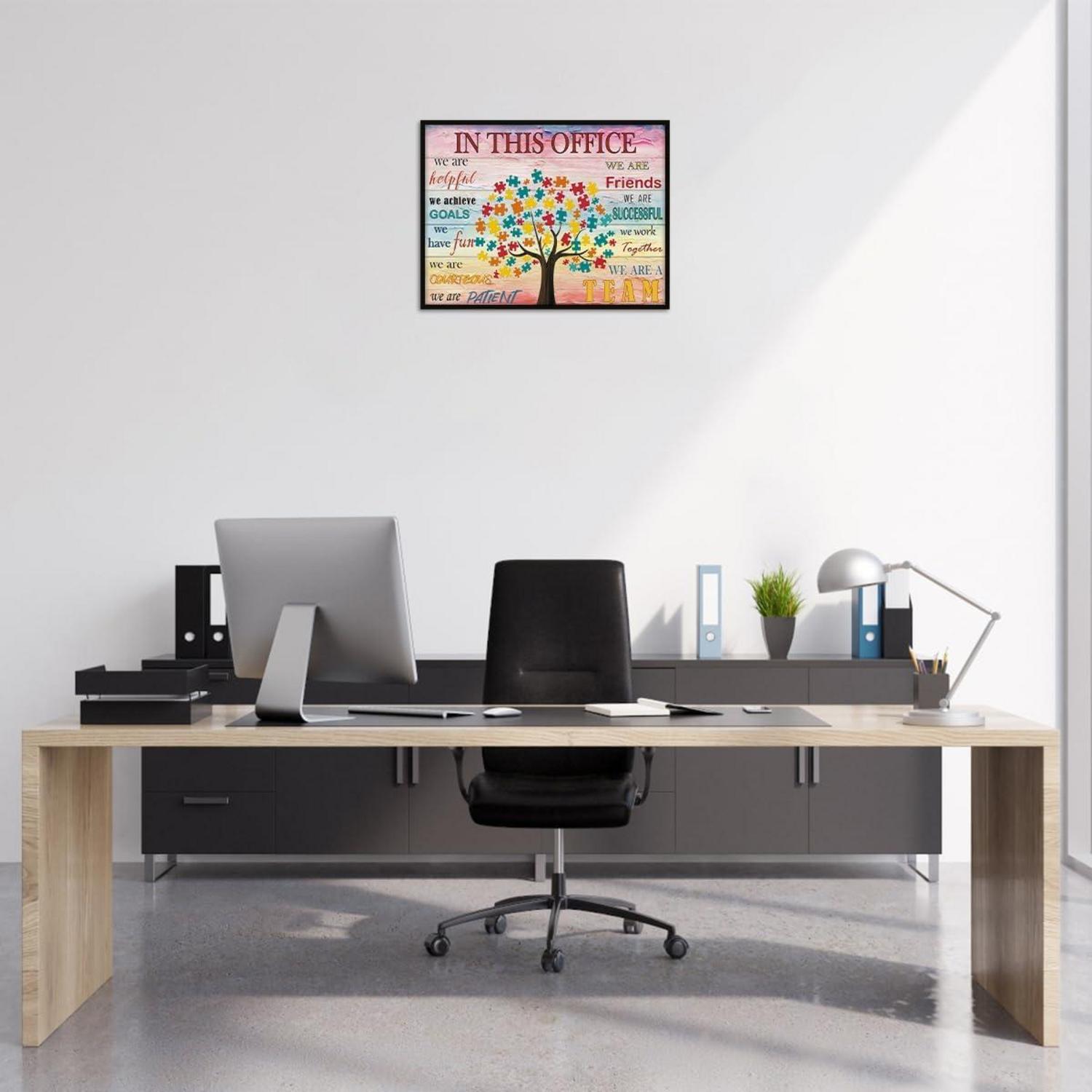 Motivational Inspirational Quotes Canvas Poster 30x40 cm