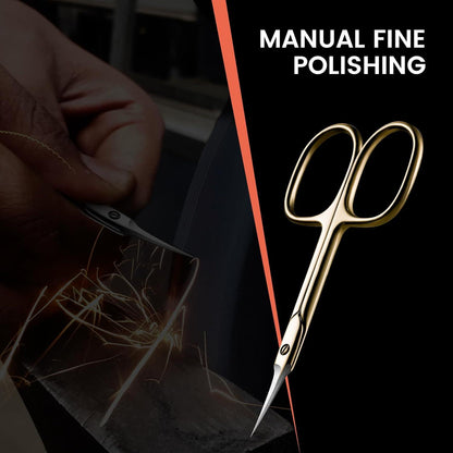Nagelhautschere aus Edelstahl – Präzisionsschere für Nagelpflege