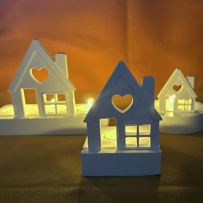 Silikonform Haus mit Fenster, Kerzenformen Set