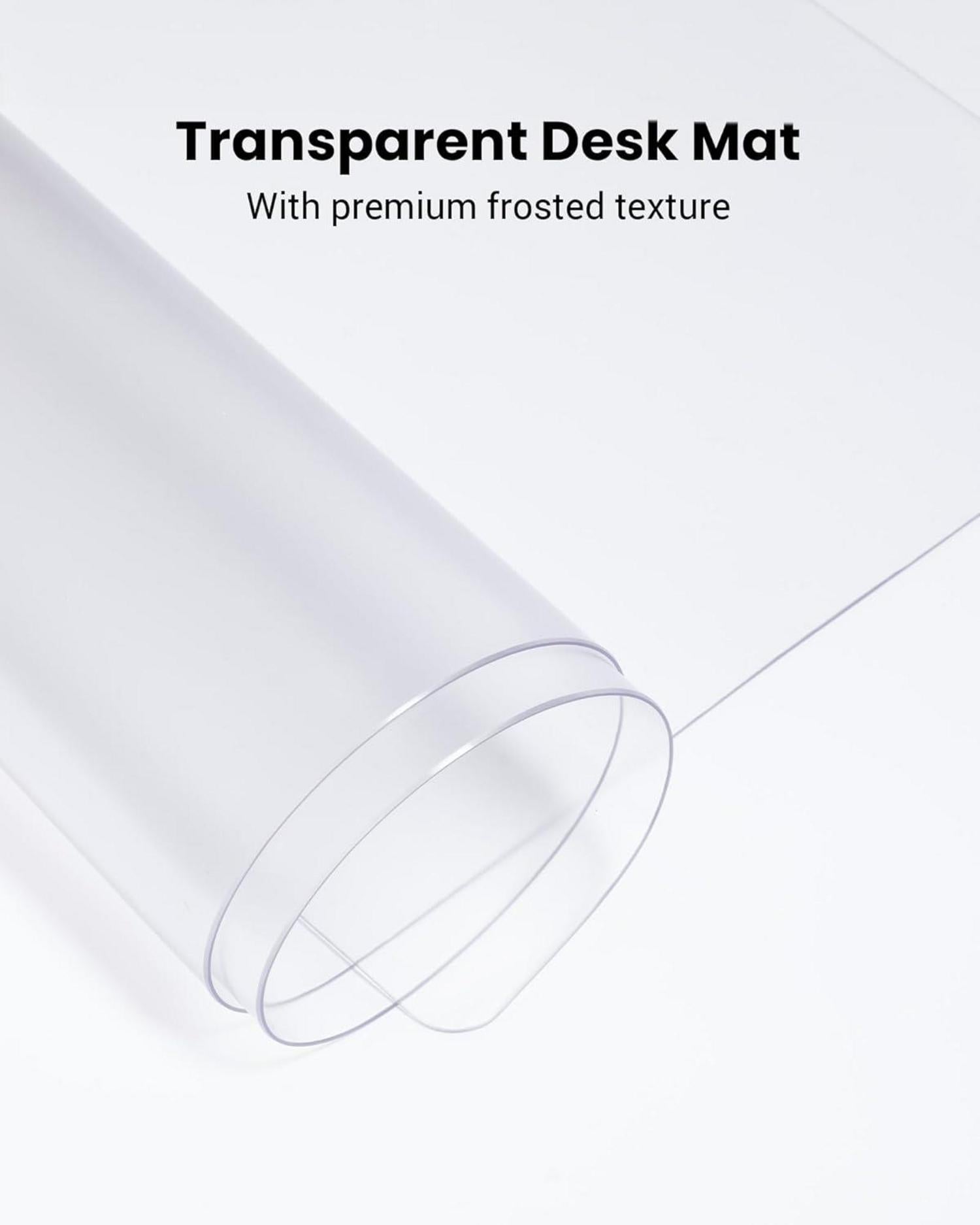 Transparente Schreibtischunterlage 80x40 cm - Wasserdicht