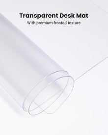 Transparente Schreibtischunterlage 80x40 cm - Wasserdicht