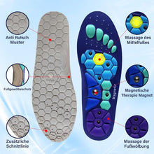 Magnetische Einlegesohlen Massage Akupunktur Orthopädische