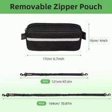 Philorn Joggingleine Hunde Freihändig Laufleine Hüftgurt