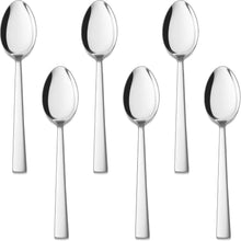Edelstahl Kaffeelöffel Set 6-teilig 13,5cm Dessertlöffel