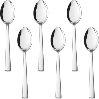 Edelstahl Kaffeelöffel Set 6-teilig 13,5cm Dessertlöffel