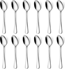Kaffeelöffel Edelstahl Teelöffel Dessertlöffel Set 12 Stück