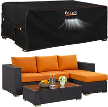 Gartenmöbelabdeckung wasserdicht Oxford 420D rechteckig 220x100x74cm