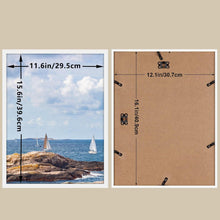 Weißer Fotorahmen groß 30x40 cm für Fotos und Bilder