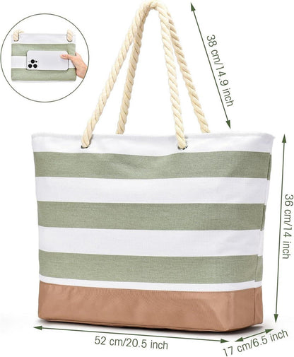 Strandtasche Tote Bag wasserdicht Große Shopper für Frauen