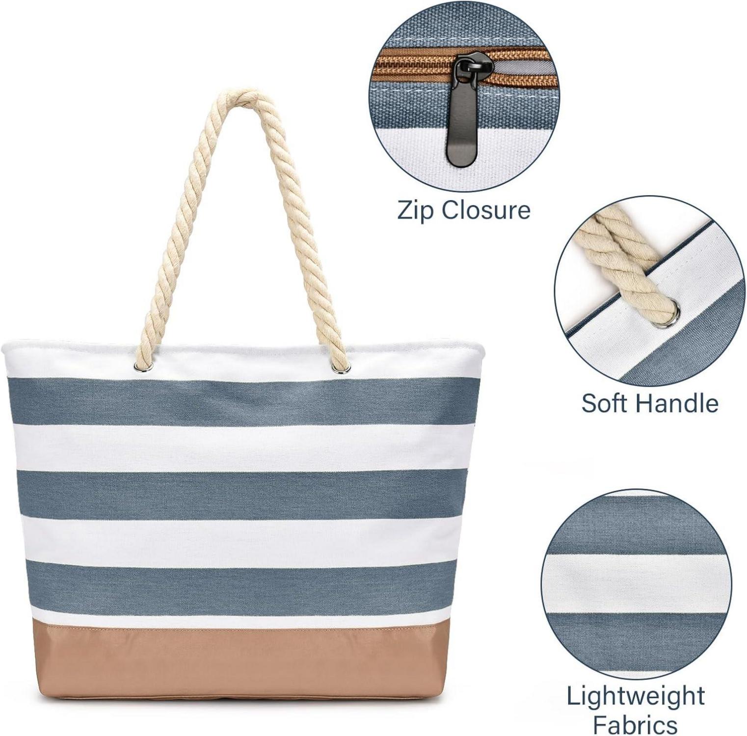 oscaurt Strandtasche Tote Bag Damen Geschenk für Frauen
