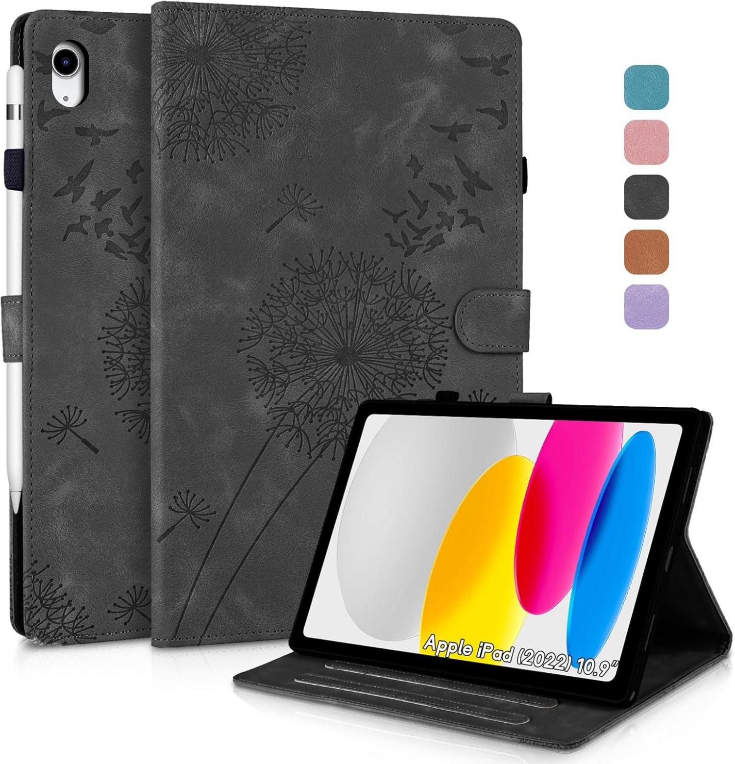 iPad 10.Generation 2022 10,9 Zoll Löwenzahn Flip Case Magnetisch