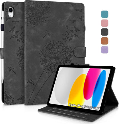 iPad 10.Generation 2022 10,9 Zoll Löwenzahn Flip Case Magnetisch
