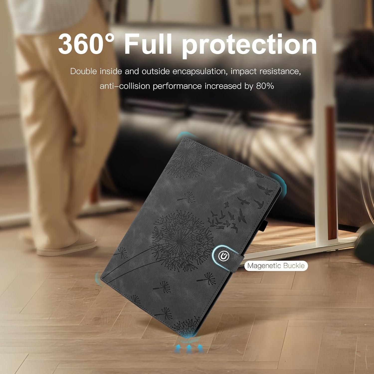 iPad 10.Generation 2022 10,9 Zoll Löwenzahn Flip Case Magnetisch