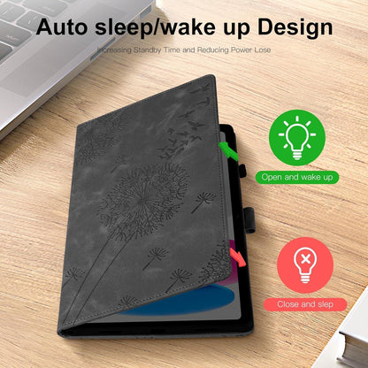 iPad 10.9 Zoll Hülle Löwenzahn PU Leder Flip Case Brieftasche Magnetisch