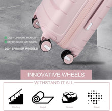 Sea Choice Kofferset 3tlg Hartschalen Trolley Rosa