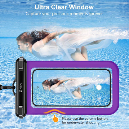 Wasserdichte Handyhülle 2 Stück IPX8 Unterwasser Handytasche