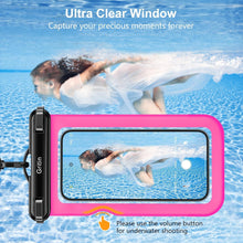 Wasserdichte IPX8 Unterwasser Handyhülle 2er-Pack mit