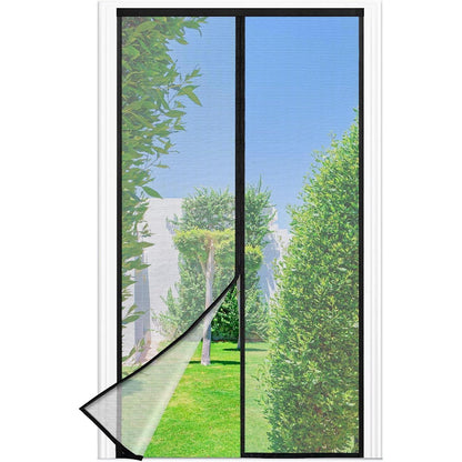 Fliegengitter Balkontür 90x240cm mit starken Magneten, ohne Bohren