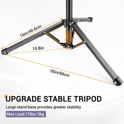 Victiv 224cm Hoch Flexibles Schwanenhals Handy Kamera Stativ Alu Canon iPhone