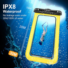 Wasserdichte Unterwasser Handyhülle IPX8 für Smartphone bis