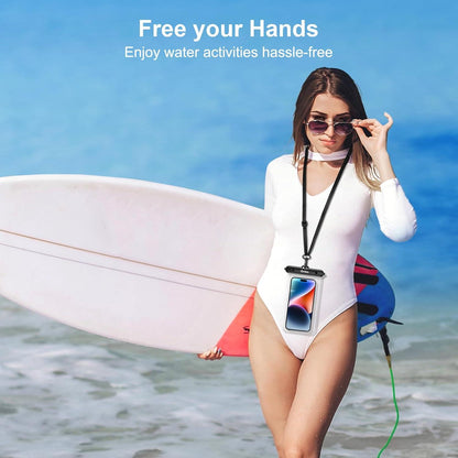 Wasserdichte Handyhülle IPX8 für iPhone Galaxy bis 7.2 Zoll [2